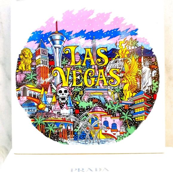 #H Las Vegas Ceramic Wall Hook Picture Art Home Decor